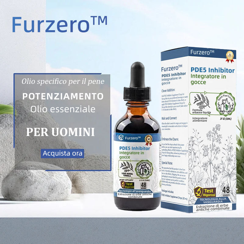 Furzero™-PDE5 Inhibitor Integratore in gocce💧💧