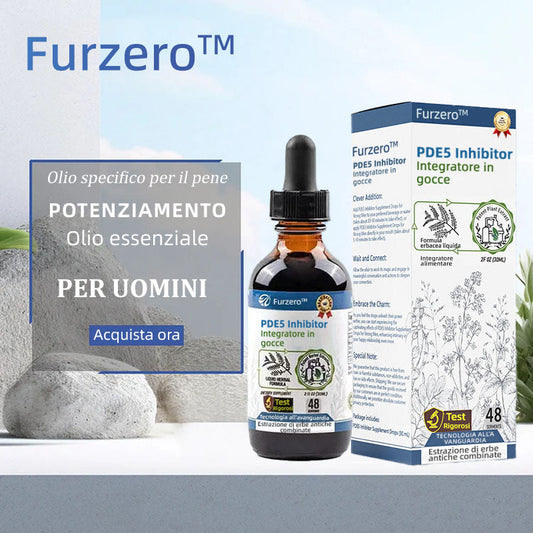 Furzero™-PDE5 Inhibitor Integratore in gocce🌟🌟🌟